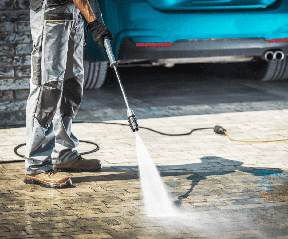 Griffin Pressure Washing Driveway Cleaning
